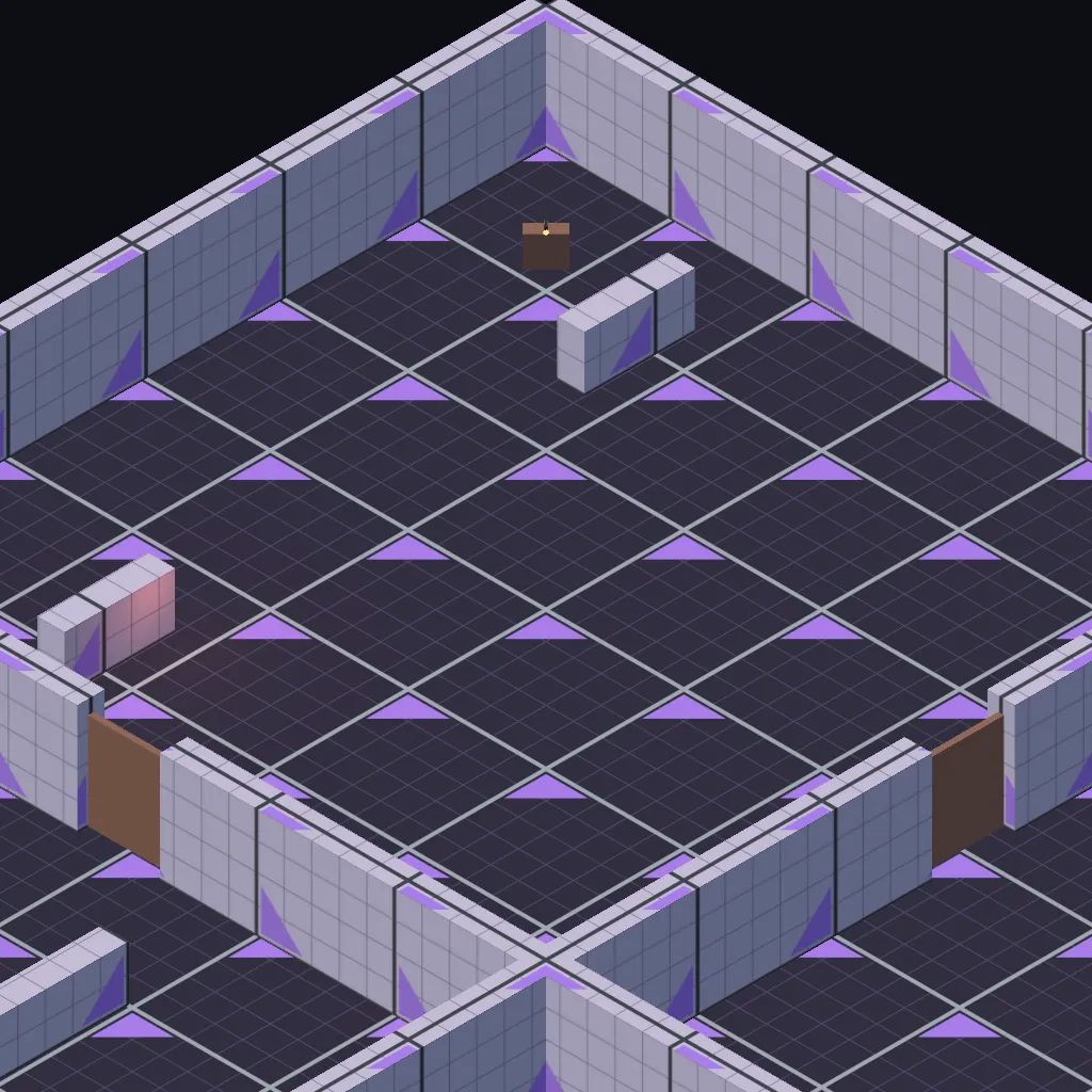Generated arena layout.