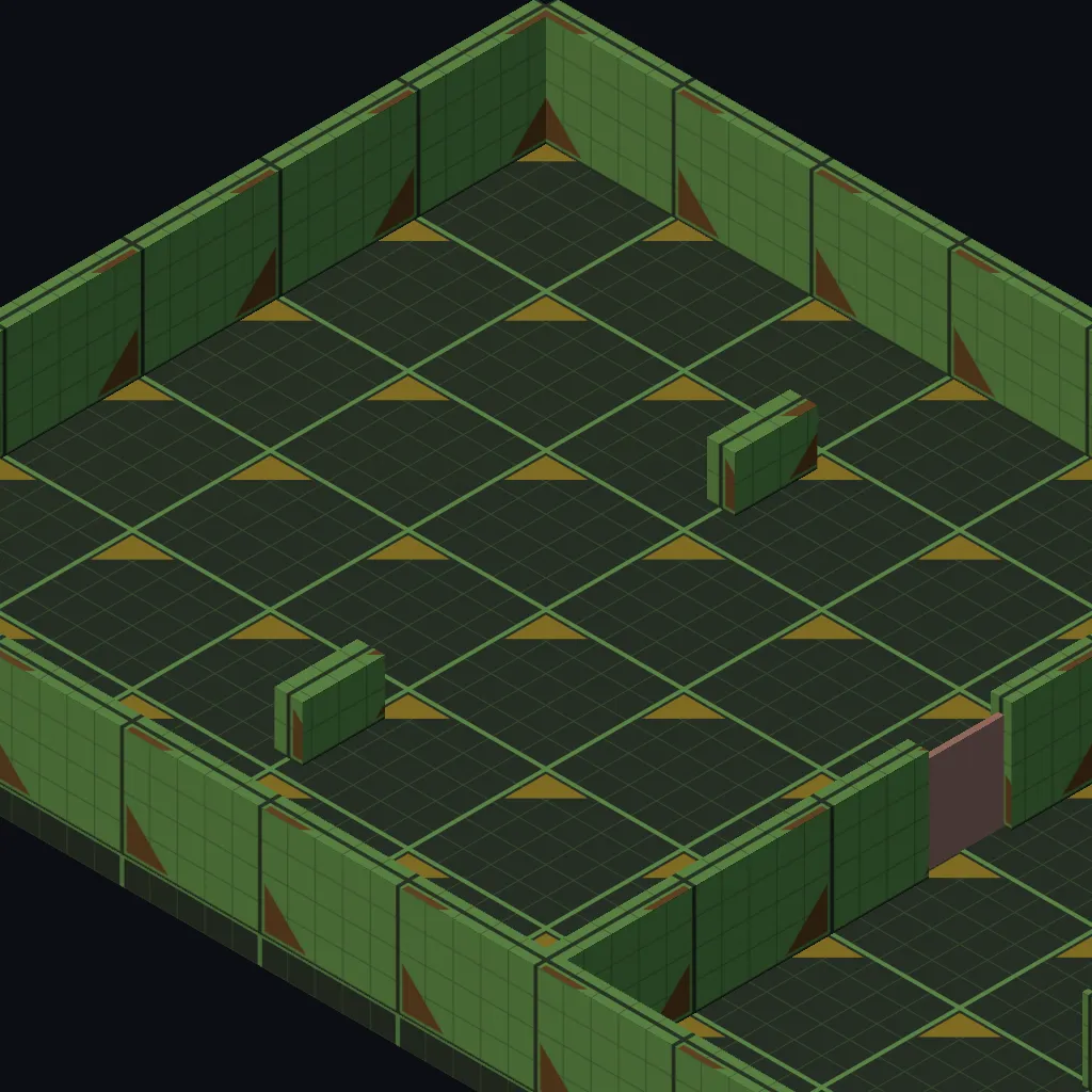 Generated arena layout.